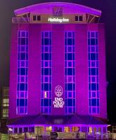 On Saturday, October the 24th, the annual worldwide Polio Day the Holiday Inn Kenilworth façade will be Floodlit in purple with a Rotary message “End Polio Now “. 
Why purple? A purple dye is put on each child’s finger after inoculation. 
